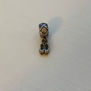 Pandora ballet slipper charm